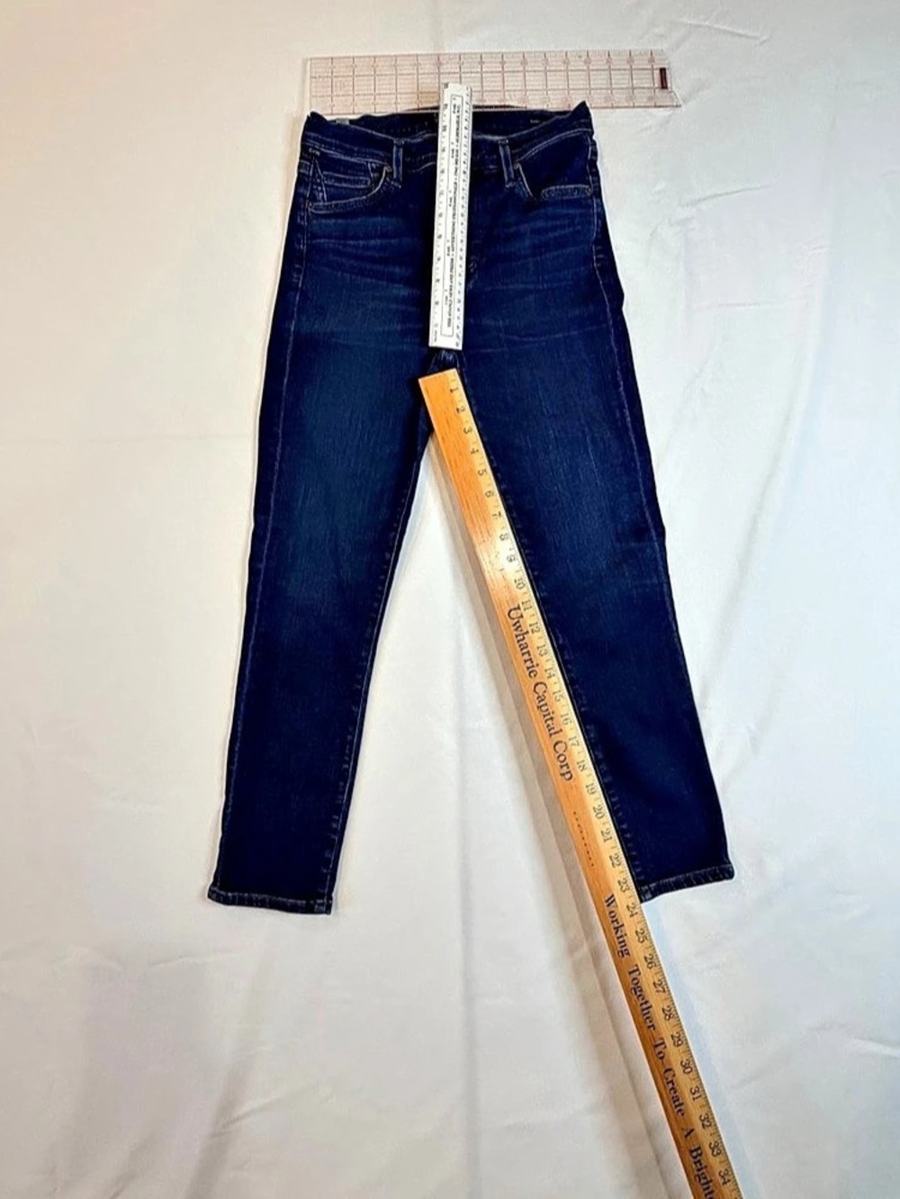 Citizens of Humanity Rocket Crop High Rise Skinny Jeans – Dark Wash – Size 27 - Picture 8 of 8